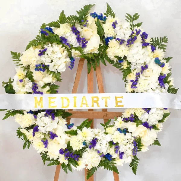 Corona Fúnebre de condolencias a domicilio en las funerarias de Bogotá.