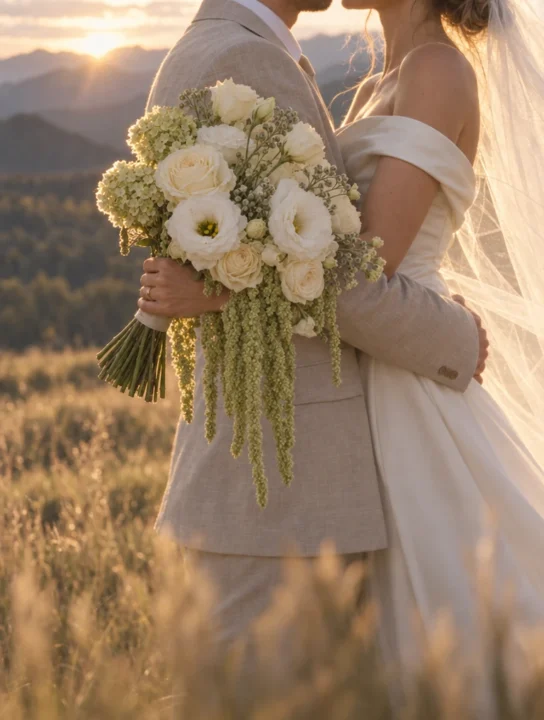 ocasion bodas pareja ramo de novia floristeria hechizos de amor